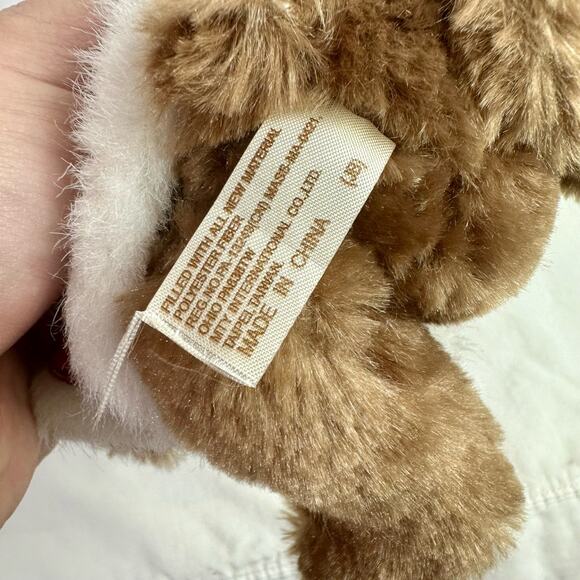 Dan Dee Collectors Choice VTG Christmas Holiday Teddy Bear Plush Ornament - Picture 5 of 7